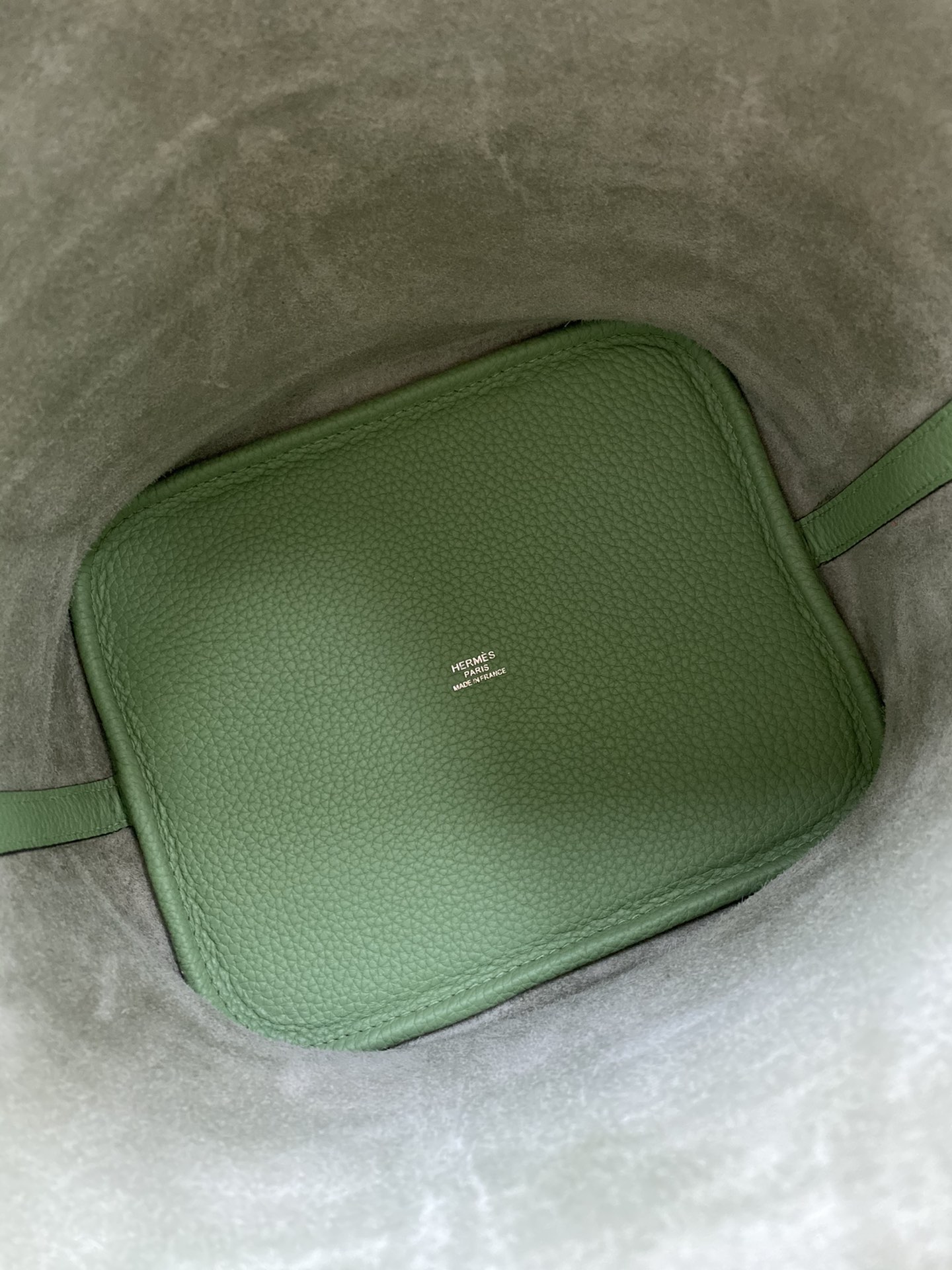 Hermes Picotin Lock 22 Bag In Green Kiwi Clemence Leather